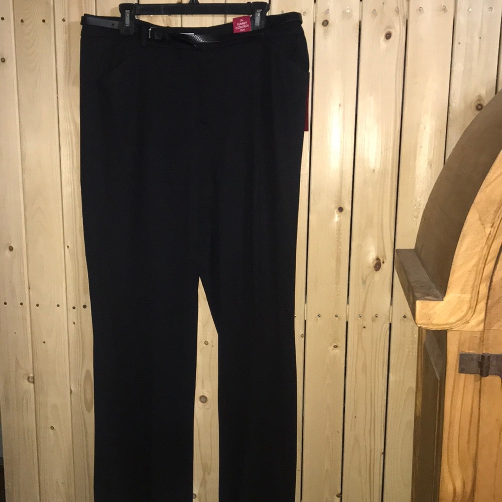 212 Collection Black Pants 14 NWT